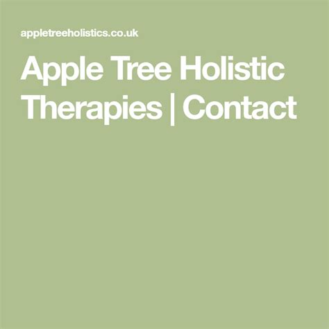 Apple Tree Holistic Therapies